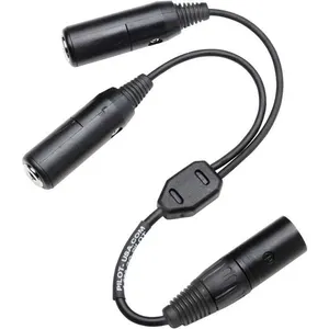 NEW Pilot USA GA to Airbus XLR-5 Aviation Headset Adapter